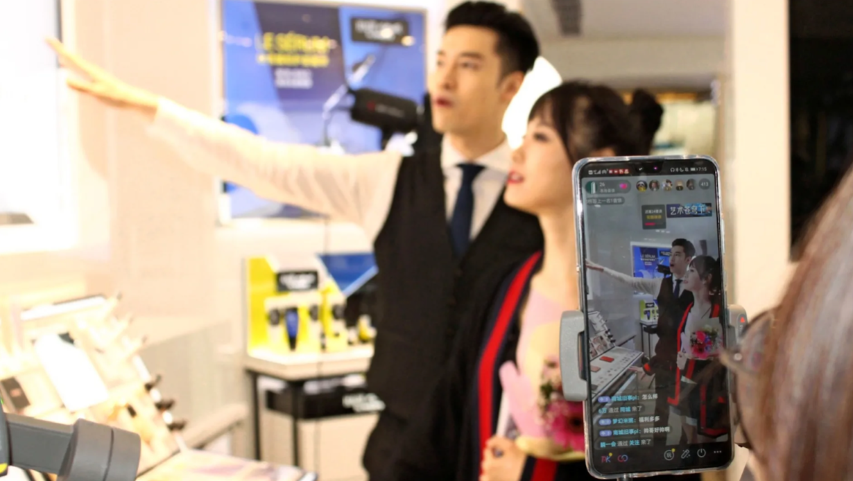 How International Brands leverage on live stream to boost sales in China